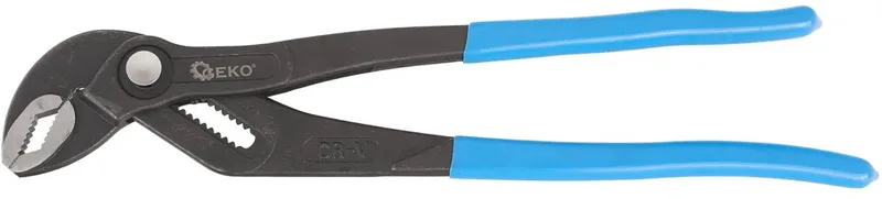 Waterpomptang - 300 mm - Zelfsluitend - Snelle Aanpassing - CrV Staal de GEKO, Bleu – image du produit