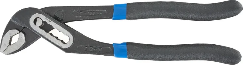 Waterpomptang - Verstelbare bek - 250 mm - Chroom-Vanadium staal de GEKO, Bleu – image du produit
