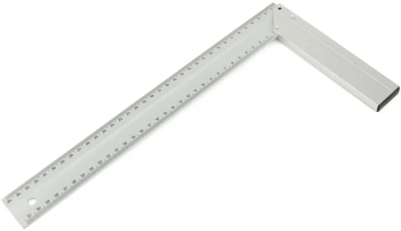 winkelhaak - 350 mm - Duurzaam en nauwkeurig de GEKO, Aluminium – image du produit
