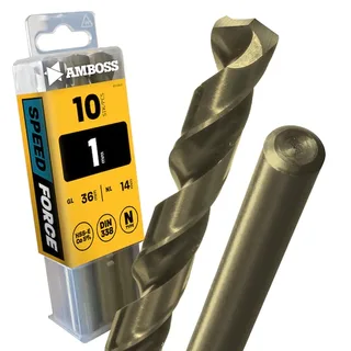 10 x HSS-ECo SPEED Force Metallbohrer DIN 338 - Ø:1 mm by Gemax – product image 1 of 2