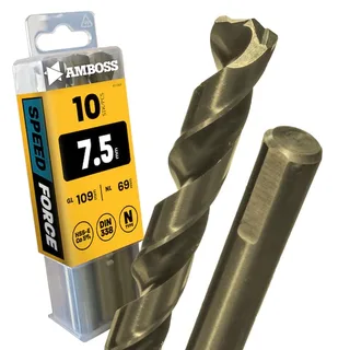 10 x HSS-ECo SPEED Force Metallbohrer DIN 338 - Ø:7.5 mm by Gemax – product image 1 of 2