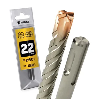 1x Bohrer SDS Plus Schaft - Ø:22 mm - GL: 260 mm fra Gemax – produktbillede 1 af 2