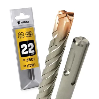 1x Bohrer SDS Plus Schaft - Ø:22 mm - GL: 350 mm van Gemax – productafbeelding 1 van 2