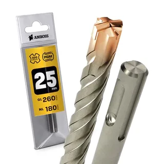 1x Bohrer SDS Plus Schaft - Ø:25 mm - GL: 260 mm by Gemax – product image 1 of 2