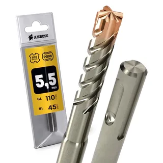 1x Bohrer SDS Plus Schaft - Ø:5.5 mm - GL: 110 mm de Gemax – image du produit 1 sur 2