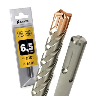 1x Bohrer SDS Plus Schaft - Ø:6.5 mm - GL: 210 mm von Gemax – Produktbild 1 von 2