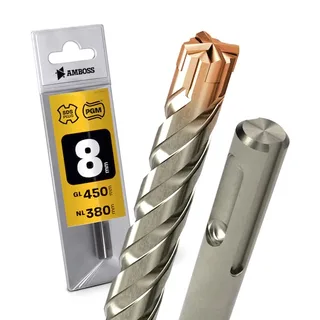 1x Bohrer SDS Plus Schaft - Ø:8 mm - GL: 450 mm från Gemax – produktbild 1 av 2