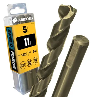 5 x HSS-ECo SPEED Force Metallbohrer DIN 338 - Ø:11 mm van Gemax – productafbeelding 1 van 2
