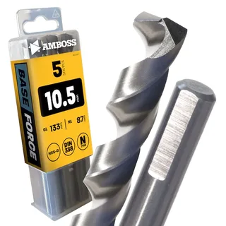 5 x HSS-G BASE Force Metallbohrer DIN 338 - Ø:10.5 mm by Gemax – product image 1 of 2