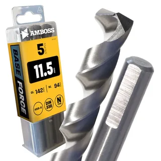 5 x HSS-G BASE Force Metallbohrer DIN 338 - Ø:11.5 mm by Gemax – product image 1 of 2