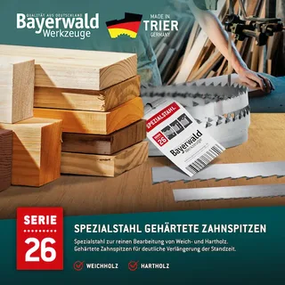 Bandsägeblatt Spezialstahl zahnhart 1790 x 6 x 0.4 x 4mm de Gemax – image du produit 2 sur 5