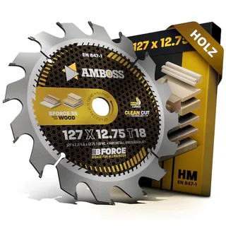 HM Kreissägeblatt - 127 x 2.2/1.6 x 12.75 Z18 WZ von Gemax – Produktbild 1 von 3