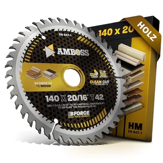 HM Kreissägeblatt - 140 x 1.5/1.0 x 20 Z42 WZ von Gemax – Produktbild 1 von 3