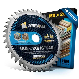 HM Kreissägeblatt - 150 x 1.5/1.0 x 20 Z40 TF de Gemax – image du produit 1 sur 4