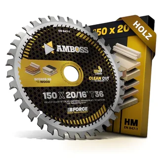 HM Kreissägeblatt - 150 x 2.2/1.6 x 20 Z36 WZ de Gemax – image du produit 1 sur 3