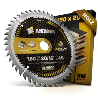 HM Kreissägeblatt - 150 x 2.2/1.6 x 20 Z48 WZ von Gemax – Produktbild 1 von 3