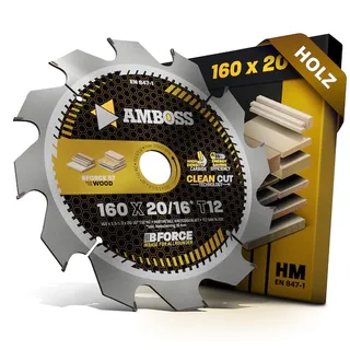 HM Kreissägeblatt - 160 x 1.5/1.0 x 20 Z12 WZ by Gemax – product image 1 of 3