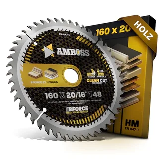 HM Kreissägeblatt - 160 x 1.5/1.0 x 20 Z48 WZ by Gemax – product image 1 of 3