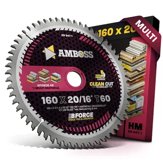 HM Kreissägeblatt - 160 x 2/1.4 x 20 Z60 FWF von Gemax – Produktbild 1 von 3