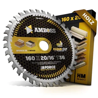 HM Kreissägeblatt - 160 x 2.2/1.6 x 20 Z36 WZ fra Gemax – produktbillede 1 af 3