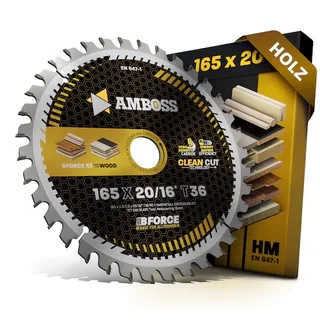 HM Kreissägeblatt - 165 x 1.5/1.0 x 20 Z36 WZ de Gemax – image du produit 1 sur 3