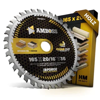HM Kreissägeblatt - 165 x 2.2/1.6 x 20 Z36 WZ von Gemax – Produktbild 1 von 3