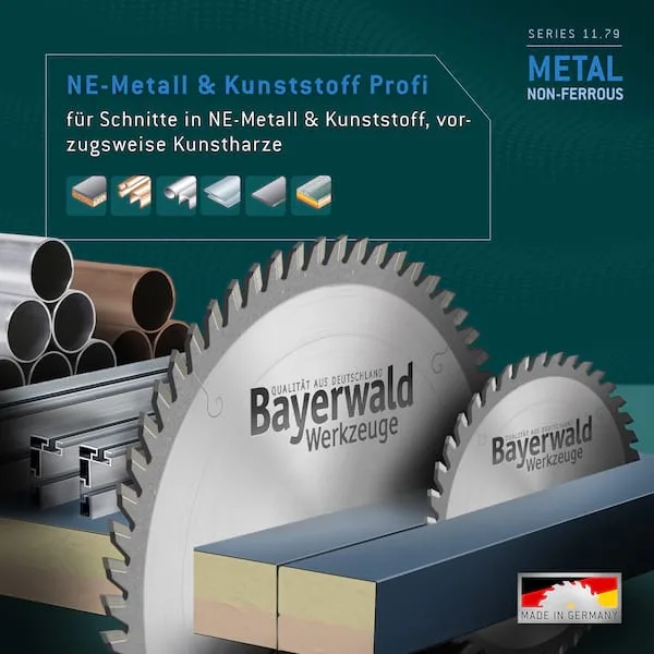 HM Kreissägeblatt - 168 x 1.8/1.2 x 20 Z52 TF neg. fra Gemax – produktbillede 3 af 5