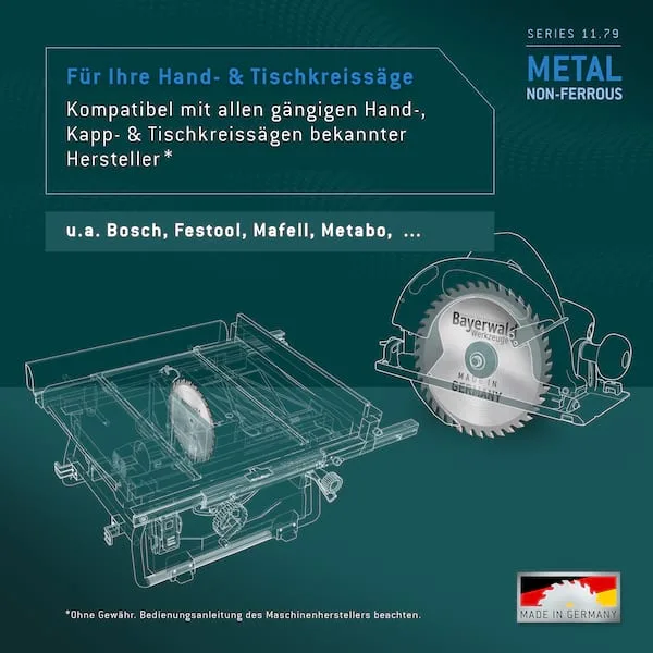 HM Kreissägeblatt - 168 x 1.8/1.2 x 20 Z52 TF neg. fra Gemax – produktbillede 4 af 5