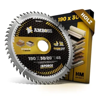 HM Kreissägeblatt - 190 x 1.5/1.0 x 30 Z48 WZ by Gemax – product image 1 of 3