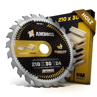 HM Kreissägeblatt - 210 x 2.4/1.5 x 30 Z24 WZ by Gemax – product image 1 of 3
