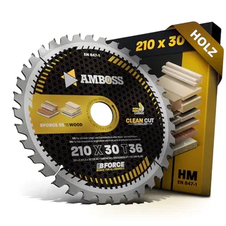 HM Kreissägeblatt - 210 x 2.4/1.5 x 30 Z36 WZ von Gemax – Produktbild 1 von 3