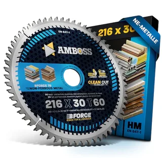 HM Kreissägeblatt - 216 x 1.7/1.2 x 30 Z60 TF by Gemax – product image 1 of 4