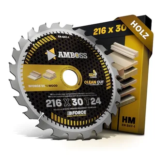 HM Kreissägeblatt - 216 x 2.4/1.8 x 30 Z24 WZ by Gemax – product image 1 of 3