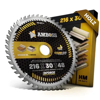 HM Kreissägeblatt - 216 x 2.4/1.8 x 30 Z48 WZ von Gemax – Produktbild 1 von 3