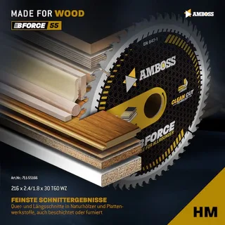 HM Kreissägeblatt - 216 x 2.4/1.8 x 30 Z60 WZ de Gemax – image du produit 2 sur 3