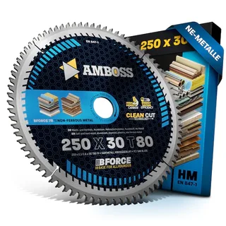 HM Kreissägeblatt - 250 x 2.1/1.6 x 30 Z80 TF de Gemax – image du produit 1 sur 4
