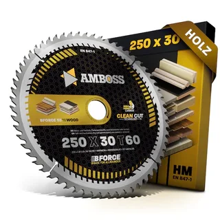 HM Kreissägeblatt - 250 x 2.8/1.8 x 30 Z60 WZ by Gemax – product image 1 of 3