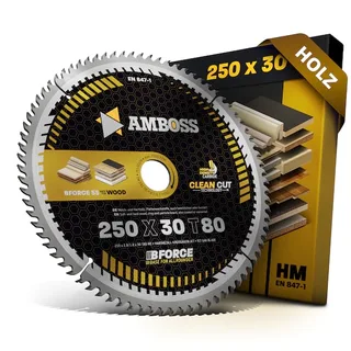 HM Kreissägeblatt - 250 x 2.8/1.8 x 30 Z80 WZ von Gemax – Produktbild 1 von 3