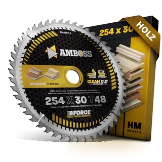 HM Kreissägeblatt - 254 x 2.1/1.6 x 30 Z48 WZ von Gemax – Produktbild 1 von 3