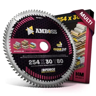 HM Kreissägeblatt - 254 x 2.5/2.0 x 30 Z80 FWF fra Gemax – produktbillede 1 af 3