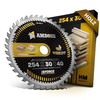 HM Kreissägeblatt - 254 x 2.8/1.8 x 30 Z40 WZ de Gemax – image du produit 1 sur 3