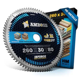 HM Kreissägeblatt - 260 x 2.1/1.6 x 30 Z80 TF von Gemax – Produktbild 1 von 4