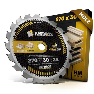 HM Kreissägeblatt - 270 x 2.8/1.8 x 30 Z24 WZ de Gemax – image du produit 1 sur 3