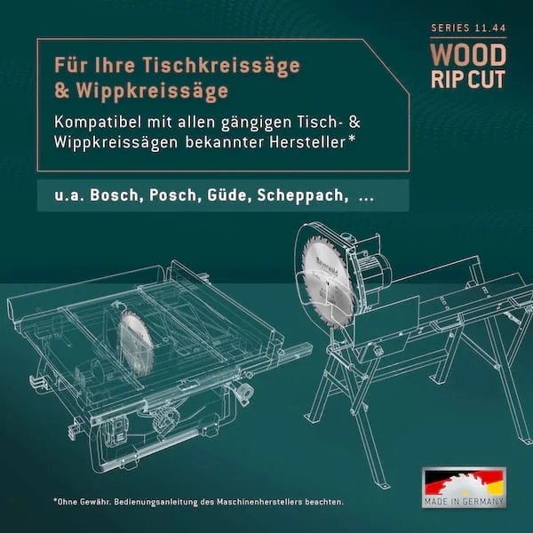 HM Kreissägeblatt - 700 x 4.4/3.2 x 30 Z46 TZ by Gemax – product image 4 of 5