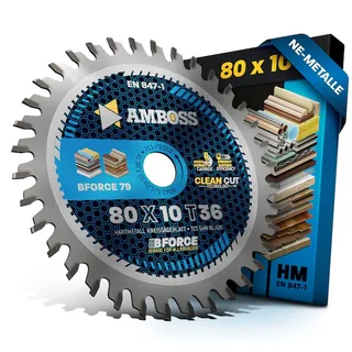 HM Kreissägeblatt - 80 x 1.5/1.0 x 10 Z36 TF de Gemax – image du produit 1 sur 4