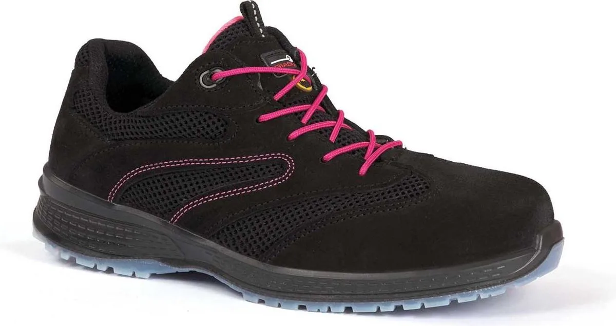 Kube Dance | Veiligheidsschoenen voor dames klasse S1P SRC ESD by Giasco, Black, 42 – product image