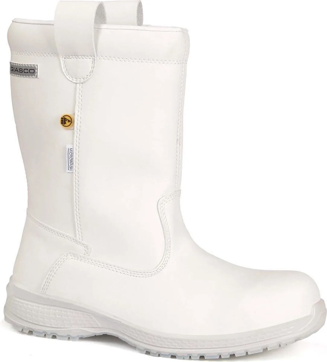 Kube Iceberg | Koudebestendige en antibacteriële veiligheidslaarzen klasse S2 CI SRC ESD by Giasco, White, 38 – product image