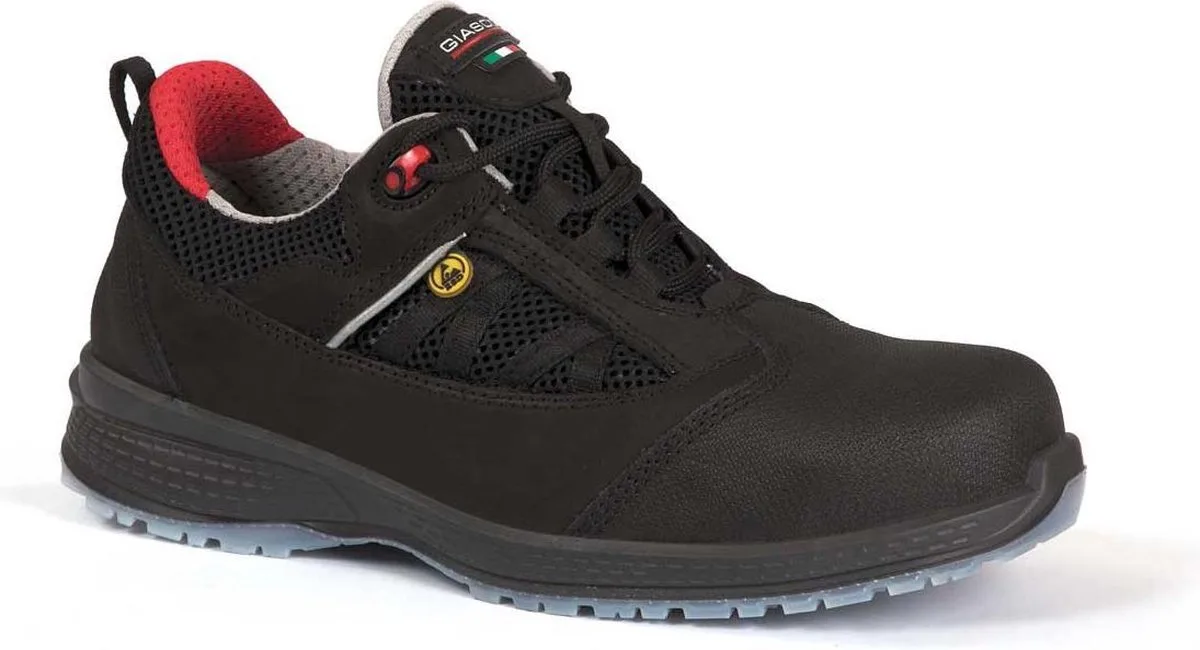 Kube Nordic | Uniseks veiligheidsschoenen klasse S3 SRC ESD von Giasco, Schwarz, 38 – Produktbild