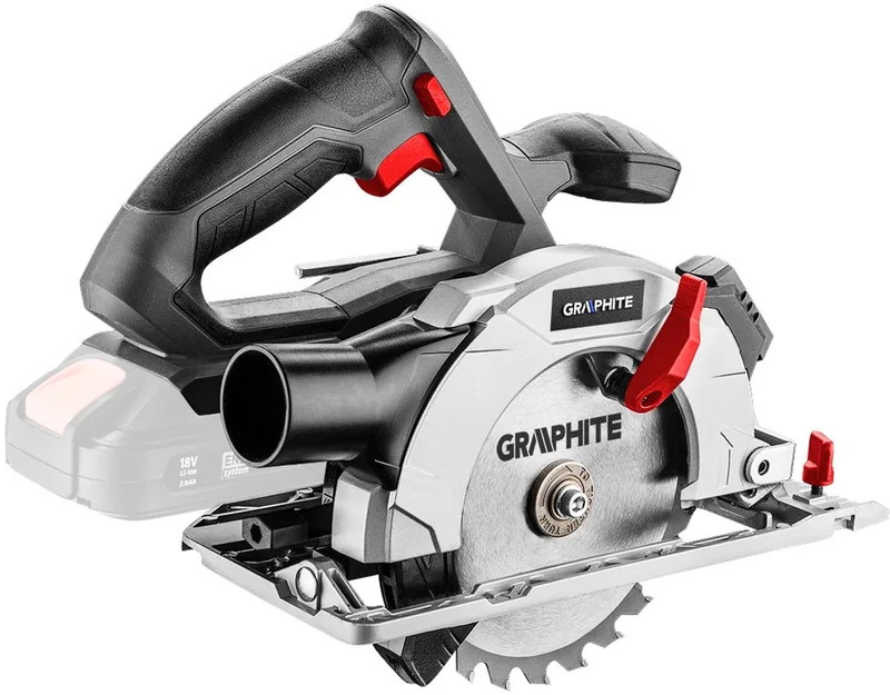 Accu Hand Cirkelzaag 150 mm, 18v, LI-ION Energy+ 58G008 GRAPHITE van Graphite – productafbeelding