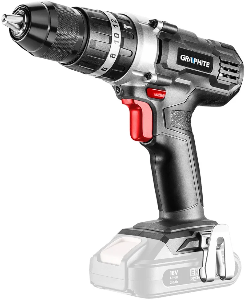 Accu klopboor/schroefmachine 18v, LI-ION Energy+ 58G010 GRAPHITE by Graphite – product image